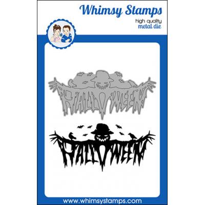 Whimsy Stamps Denise Lynn and Deb Davis Die - Halloween Scarecrow