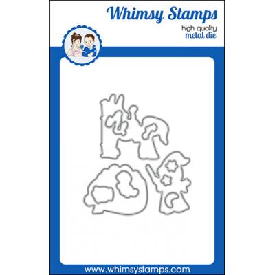Whimsy Stamps Denise Lynn Outlines Die - Wizard In Training