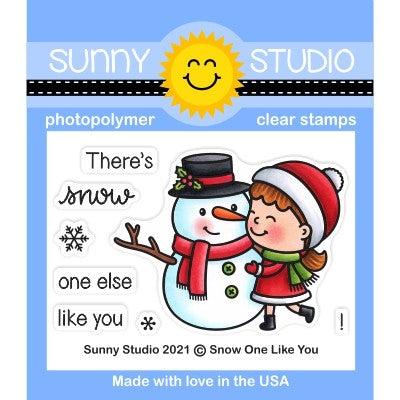 Sunny Studio Clear Stamps - Snow One Like You