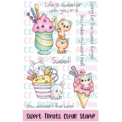 C.C. Designs Clear Stamps - Sweet Treats