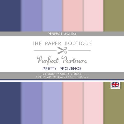 The Paper Boutique Perfect Partners Pretty Provence Cardstock - Solid Papers