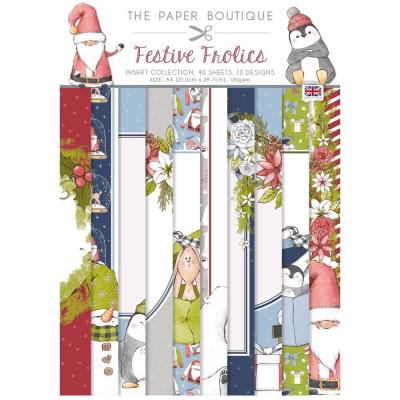 The Paper Boutique Festive Frolics Designpapiere - Insert Collection