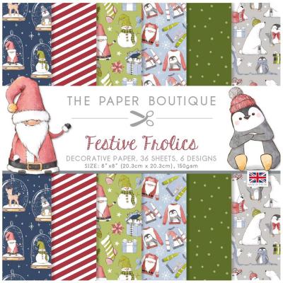 The Paper Boutique Festive Frolics Designpapiere - Decorative Paper
