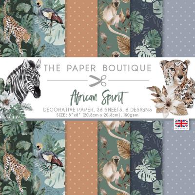 The Paper Boutique African Spirit Designpapiere - Decorative Paper