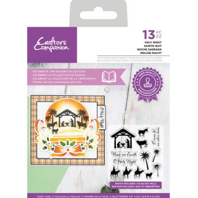 Crafter's Companion Celebrate The Season Clear Stamps - Holy Night