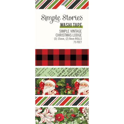 Simple Stories Simple Vintage Christmas Lodge Klebeband - Washi Tape