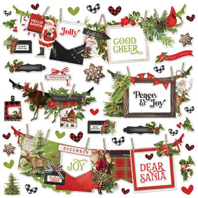 Simple Stories Simple Vintage Christmas Lodge Sticker - Banner Sticker