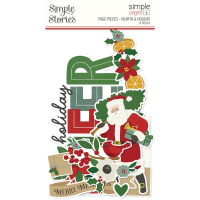 Simple Stories Hearth & Holiday Die Cuts - Pages Page Pieces