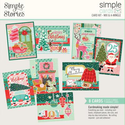 Simple Stories Mix & A-Mingle Die Cuts - Simple Cards Kit