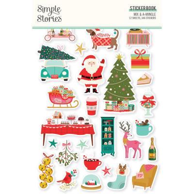 Simple Stories Mix & A-Mingle Sticker - Sticker Book