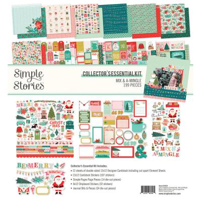 Simple Stories Mix & A-Mingle Designpapiere - Collector's Essential Kit