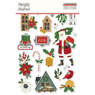 Simple Stories Hearth & Holiday Sticker - Sticker Book