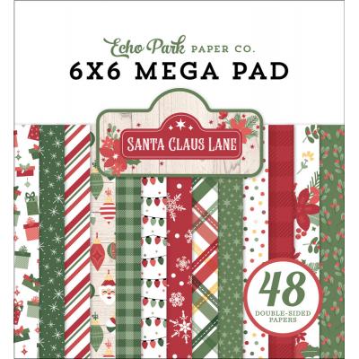 Echo Park Santa Claus Lane Designpapiere - Cardmakers Mega Pad