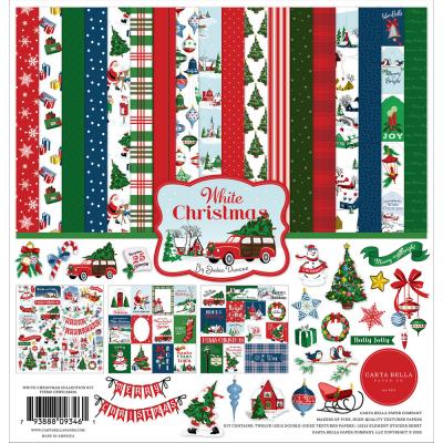 Carta Bella White Christmas Designpapiere - Collection Kit