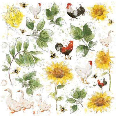 49 And Marke Vintage Artistry Countryside Sticker - Rub-Ons