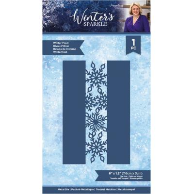 Crafter's Companion Winter's Sparkle Metal Dies - Winter Frost