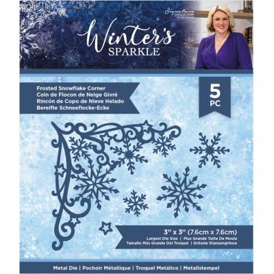 Crafter's Companion Winter's Sparkle Metal Dies - Frosted Snowflake