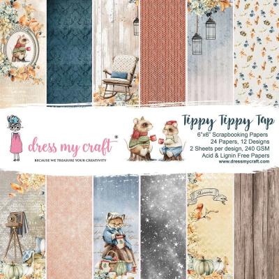 Dress My Craft Tippy Tippy Tap Designpapiere - Paper Pad