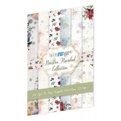 Papers For You Nuestra Navidad Spezialpapiere - Rice Paper Kit