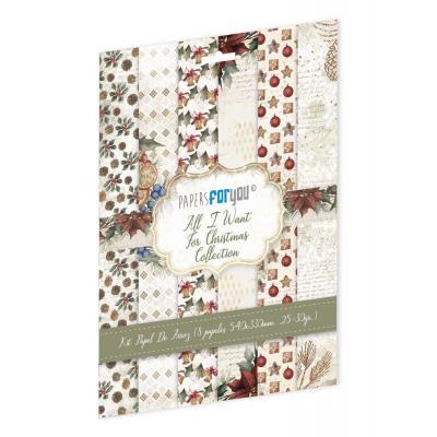 Papers For You All I Want For Christmas Spezialpapiere - Rice Paper Kit