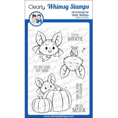 Whimsy Stamps Deb Davis Clear Stamps - Cutie Batootie