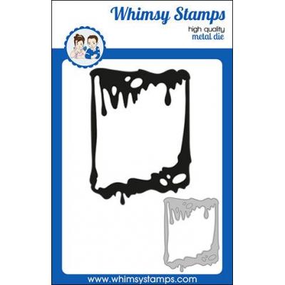 Whimsy Stamps Deb Davis and Denise Lynn Die Set - Drippy Frame