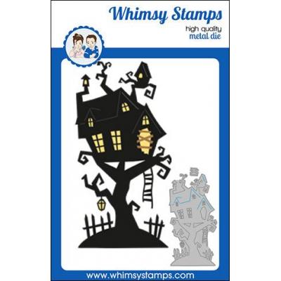 Whimsy Stamps Deb Davis and Denise Lynn Dies - Mini Slim Tree House