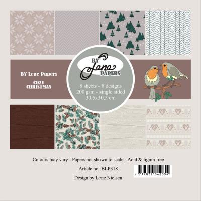 By Lene Cozy Christmas Designpapiere - Paper Pack
