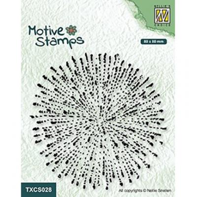 Nellie's Choice Clear Stamp - Explosion