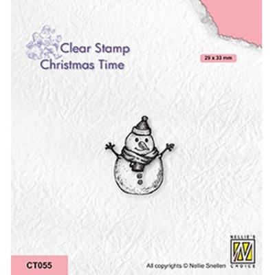 Nellie's Choice Clear Stamp - Snowman
