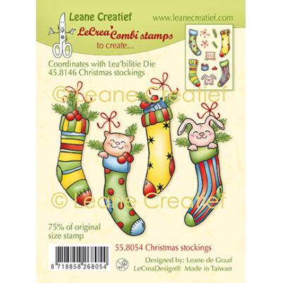 Leane Creatief Clear Stamps - Weihnachtssocken