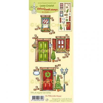 Leane Creatief Clear Stamps - Little House