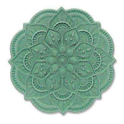 Sizzix by Kath Breen 3-D Textured Impressions Embossing Folder - Adornment