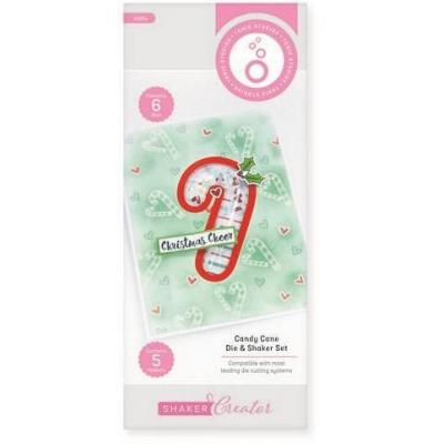 Tonic Studios Die & Shaker Set - Candy Cane