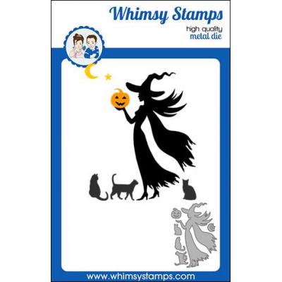 Whimsy Stamps Deb Davis and Denise Lynn Die Set - Witch Whispers
