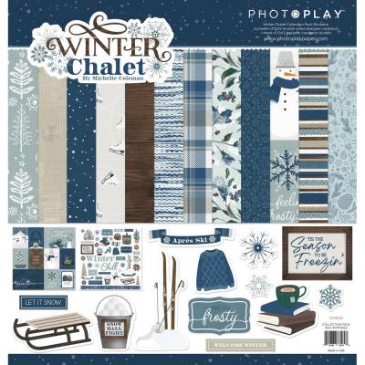 PhotoPlay Winter Chalet Designpapiere - Collection Pack