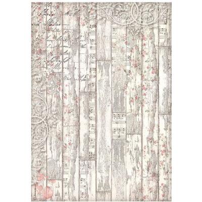 Stamperia Sweet Winter Spezialpapier - Wood Pattern