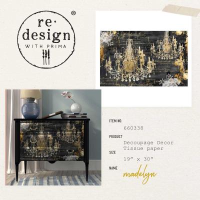 Prima Marketing Re-Design Seidenpapier - Madelyn