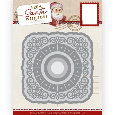 Find It Trading Amy Design From Santa With Love Die - Ribbon Frame