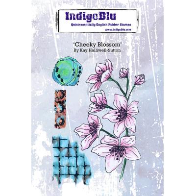 IndigoBlu Rubber Stamps - Cheeky Blossom