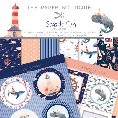 The Paper Boutique Seaside Fun Designpapiere - Paper Kit