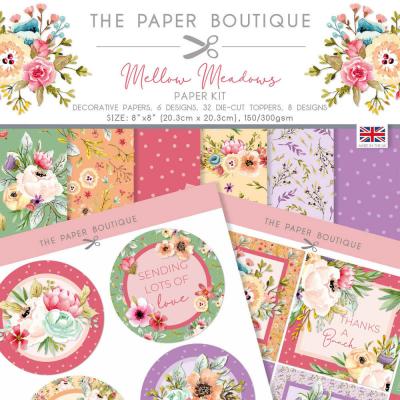 The Paper Boutique Mellow Meadows Designpapiere - Paper Kit