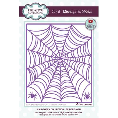 Creative Expressions Craft Dies - Halloween Spider's Web