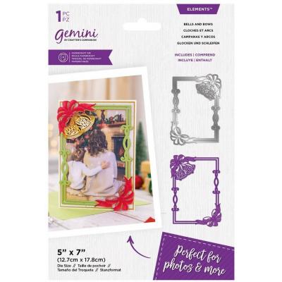 Crafter's Companion Fancy Frame Elements Die - Bells And Bows