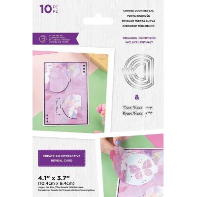 Crafter's Companion Door Reveal Stamps & Dies - Curved