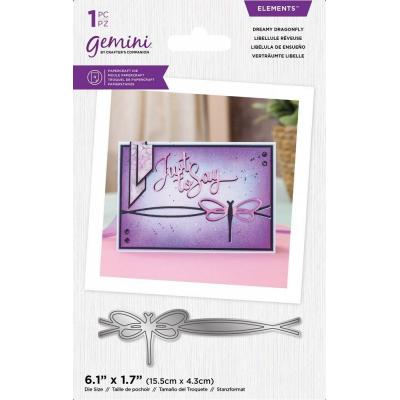 Crafter's Companion Decorative Swash Border Elements Die - Dreamy Dragonfly