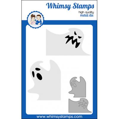 Whimsy Stamps Deb Davis and Denise Lynn Die Set - Peeking Ghosts