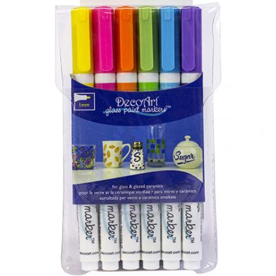 DecoArt - Glass Paint Markers