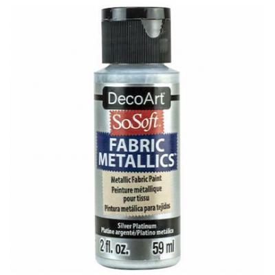 DecoArt SoSoft - Fabric Metallics Paint