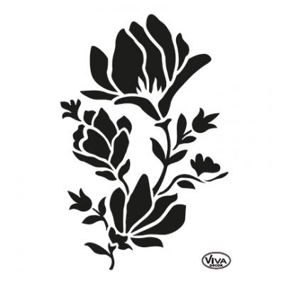 ViVa Decor Schablone - Magnolie